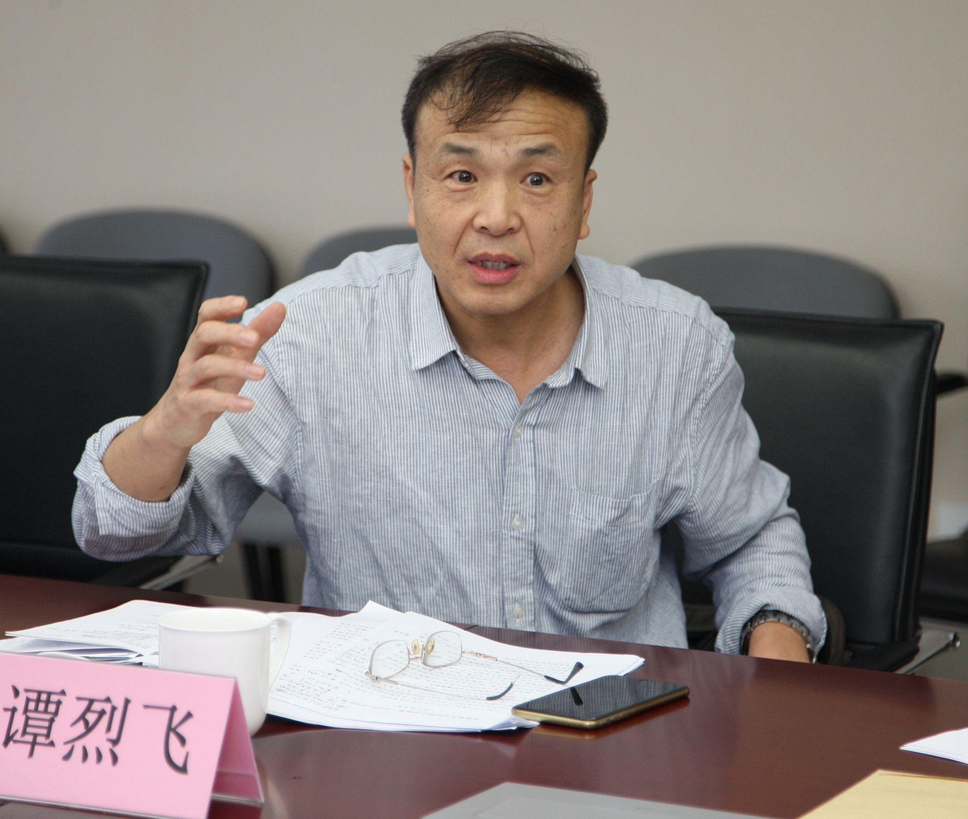 谭烈飞发言