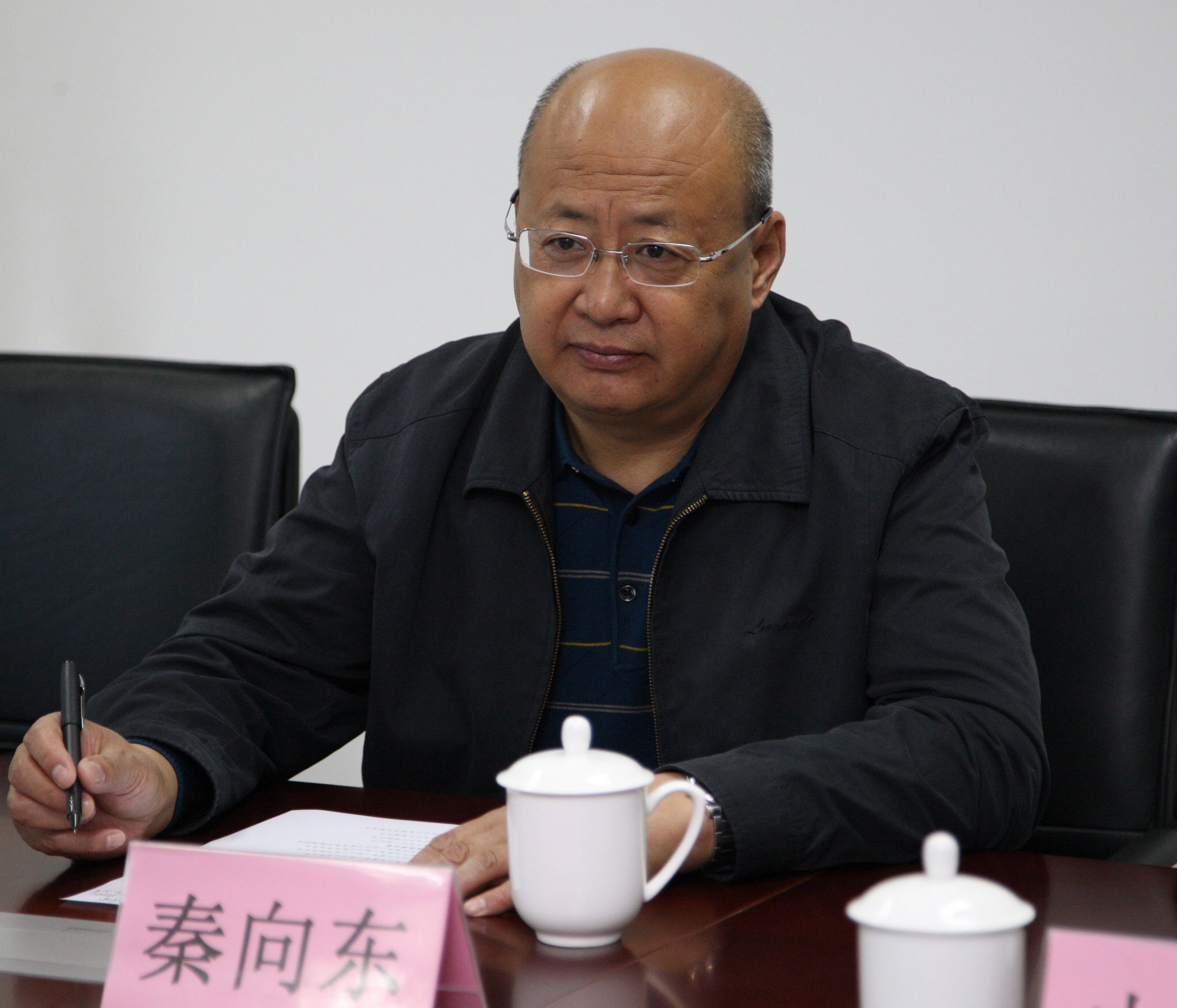 秦向东汇报工作